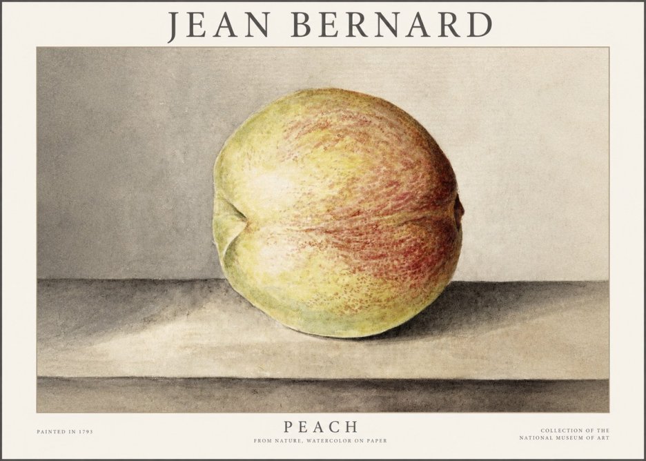 Jean Bernard Peach No1 - Poszter