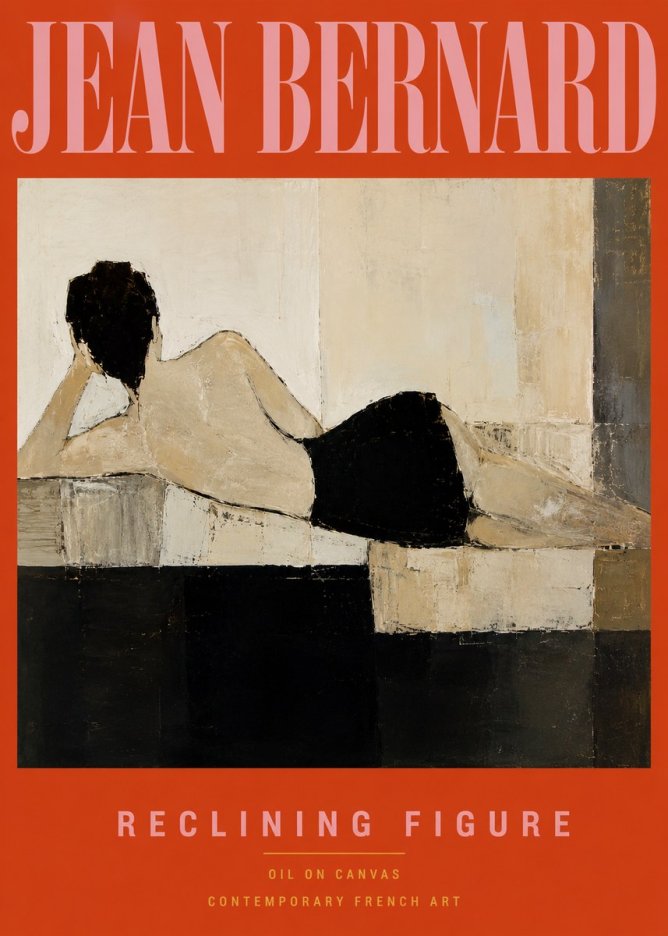 Jean Bernard Study of a Horse VIII No4 - Poszter