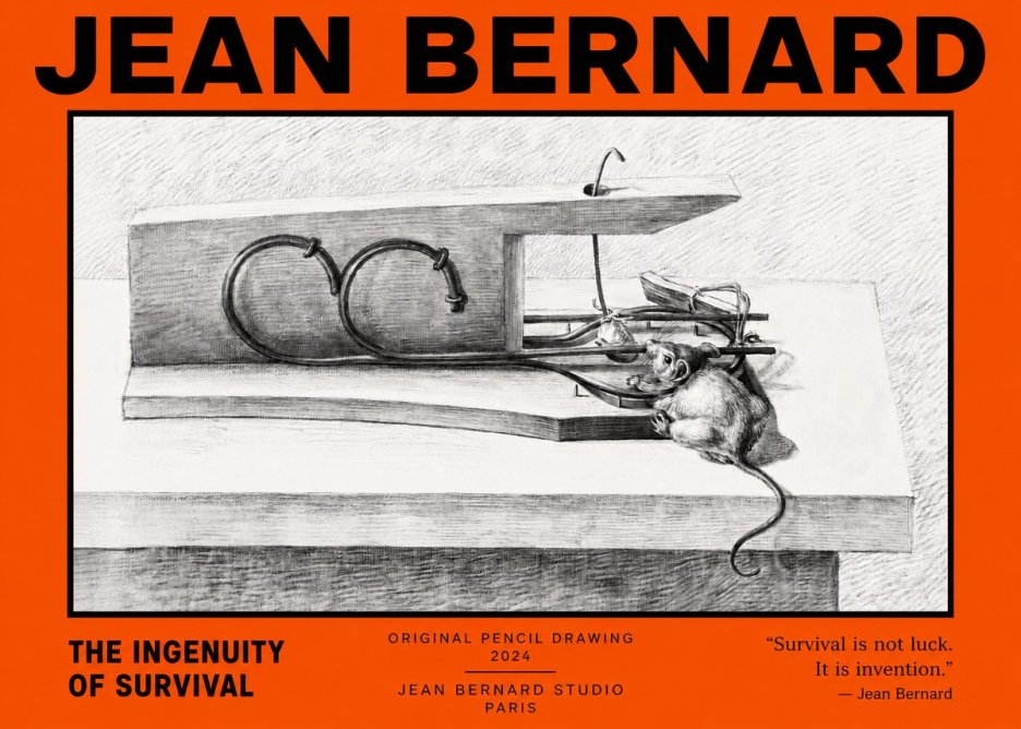 Jean Bernard The Ingenuity of Survival No2 - Poszter
