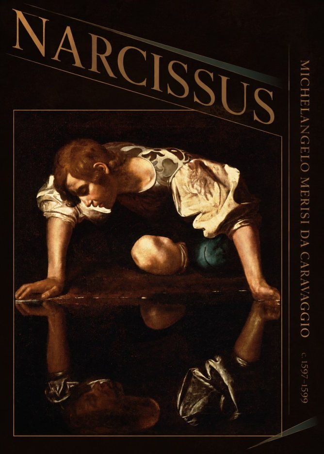 Michelangelo Merisi da Caravaggio Narcissus I No4 - Poszter