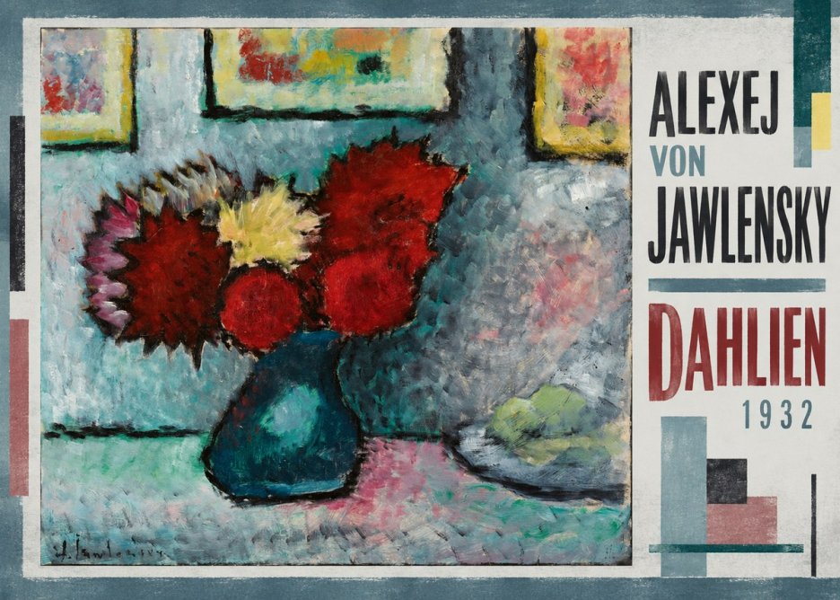 Alexej von Jawlensky Dahlien No2 - Poszter