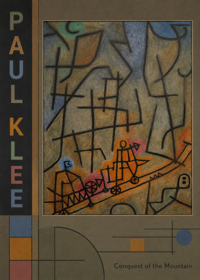 Paul Klee Conquest of the Mountain I No2 - Poszter