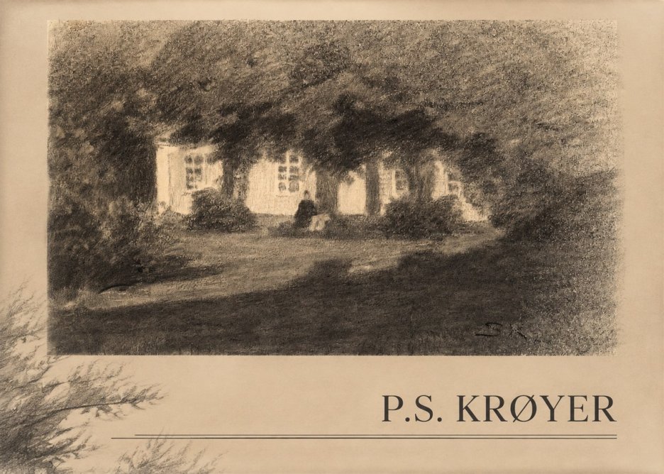 P.S. Krøyer Fra Krøyers Hus Og Have I Skagen No2 - Poszter