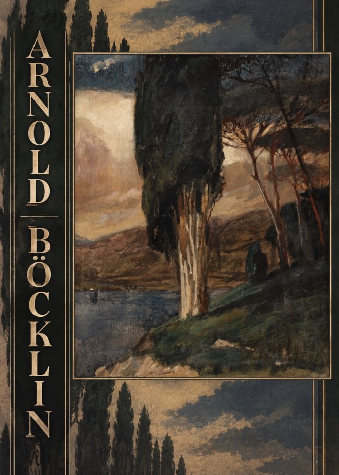 Arnold Böcklin Villa by the Sea II No5 - Poszter