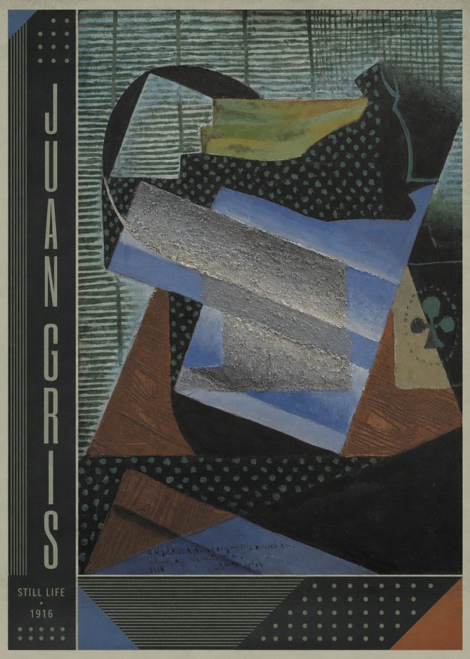 Juan Gris Still Life II No4 - Poszter
