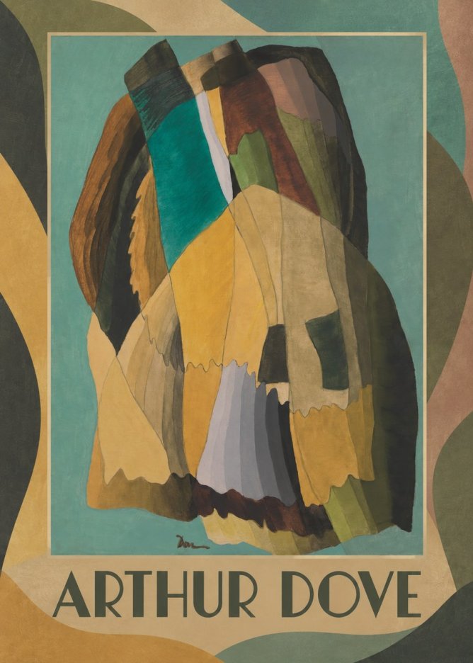 Arthur Dove Abstract Composition No1 - Poszter