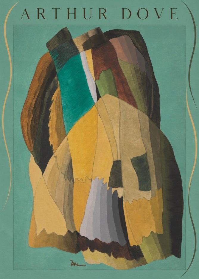 Arthur Dove Abstract Composition No6 - Poszter