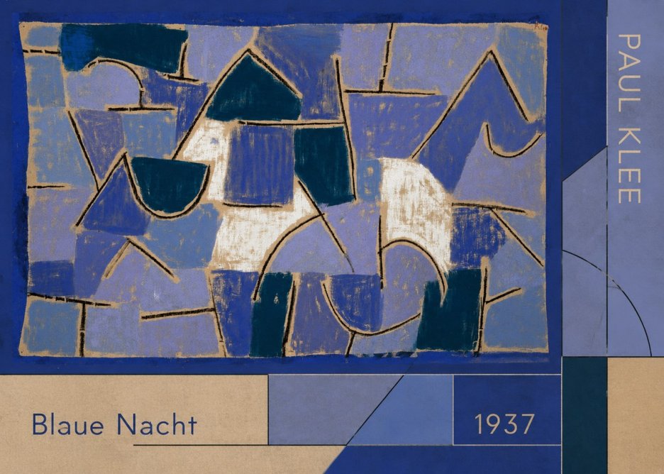 Paul Klee Blaue Nacht No2 - Poszter