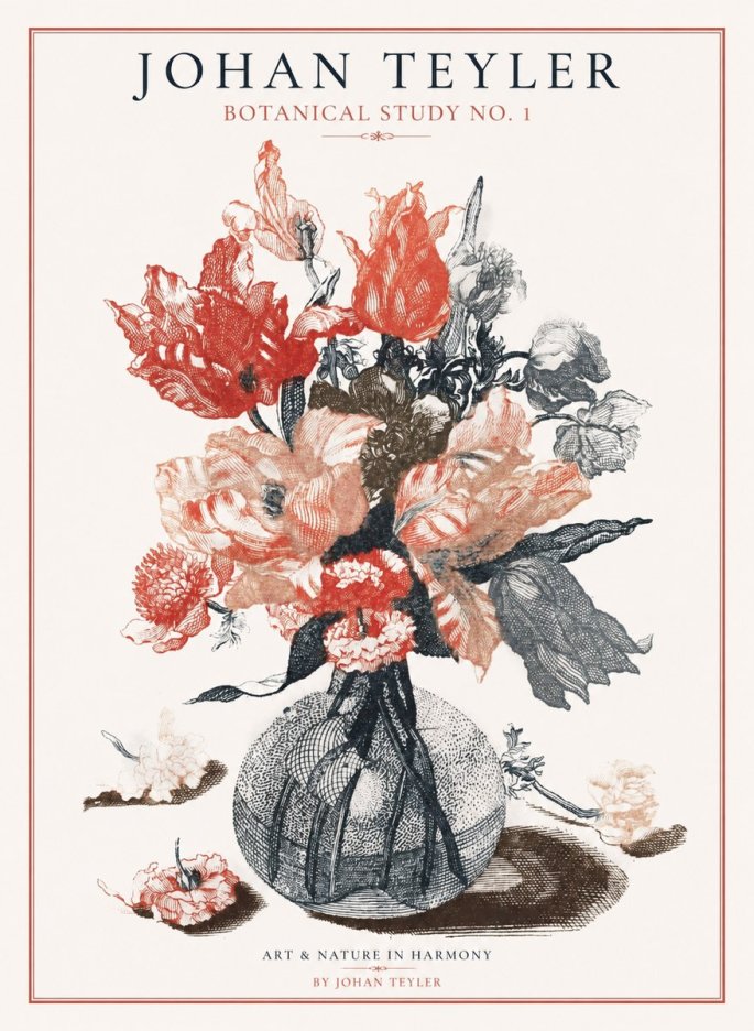 Johan Teyler Botanical Study No. 1 No1 - Poszter