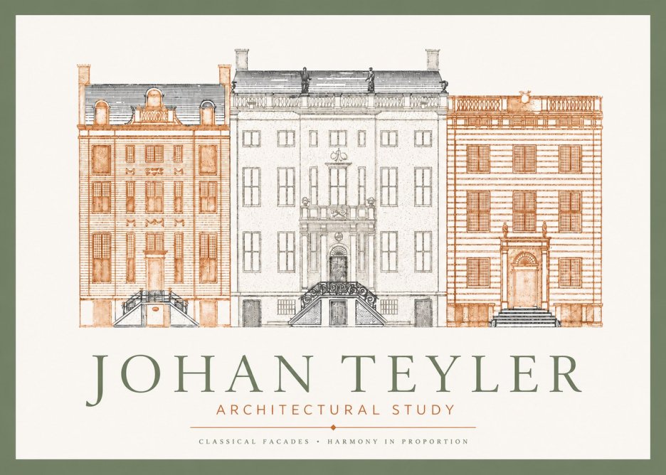Johan Teyler Architectural Study I No3 - Poszter