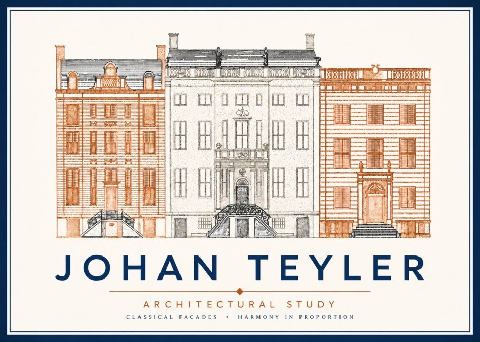 Johan Teyler Architectural Study I No6 - Poszter