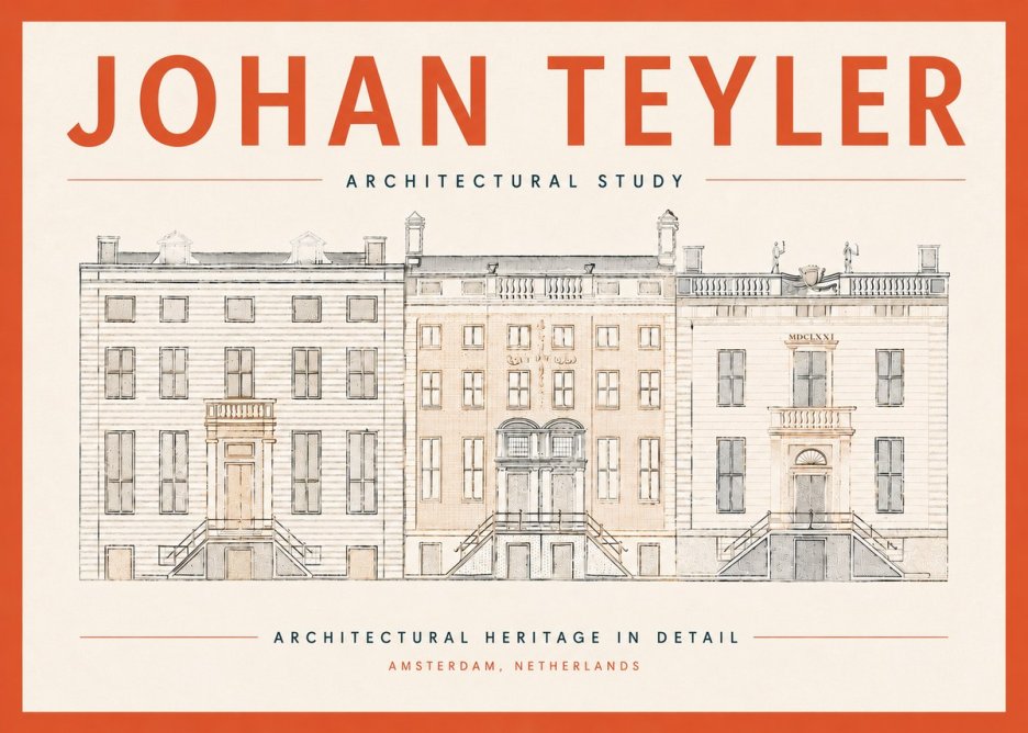 Johan Teyler Architectural Study II No5 - Poszter
