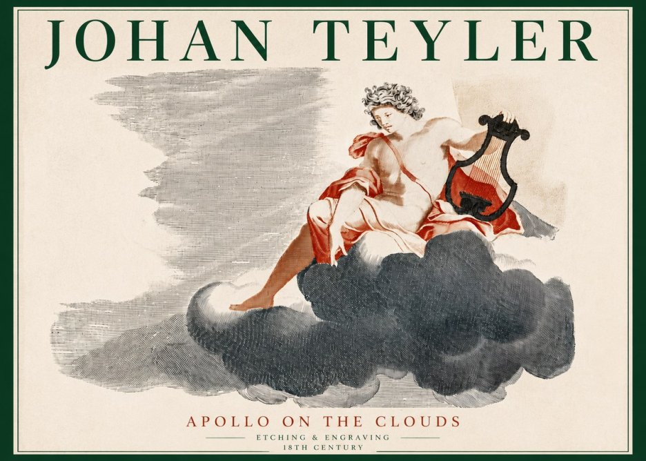Johan Teyler Apollo on the Clouds No4 - Poszter