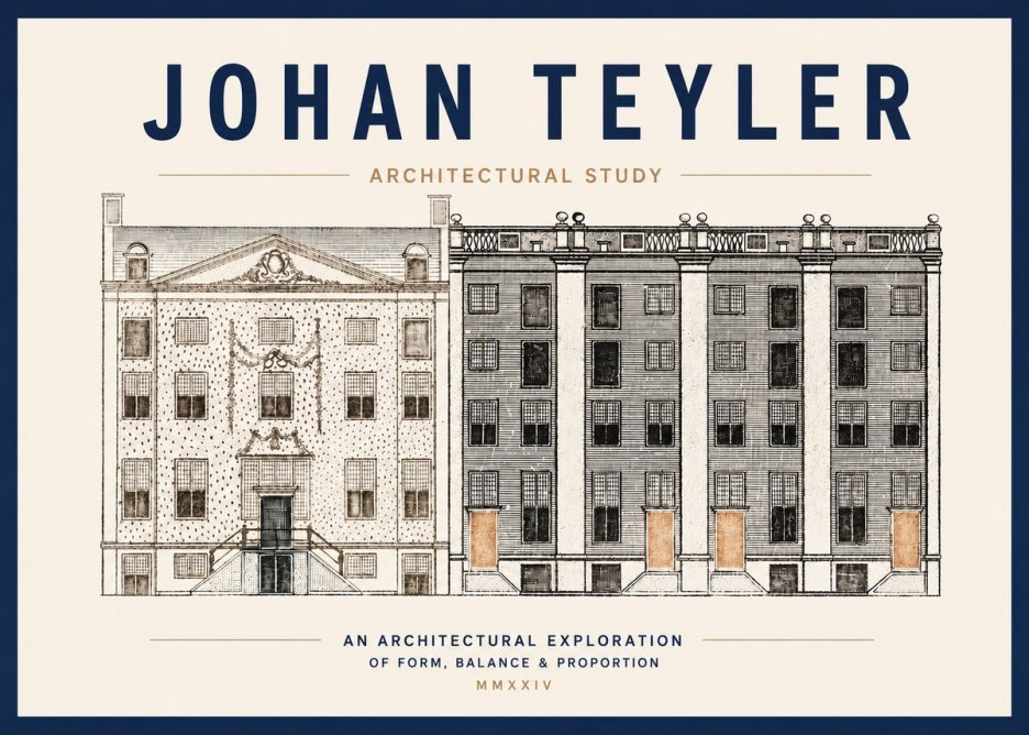 Johan Teyler Architectural Study IV No3 - Poszter
