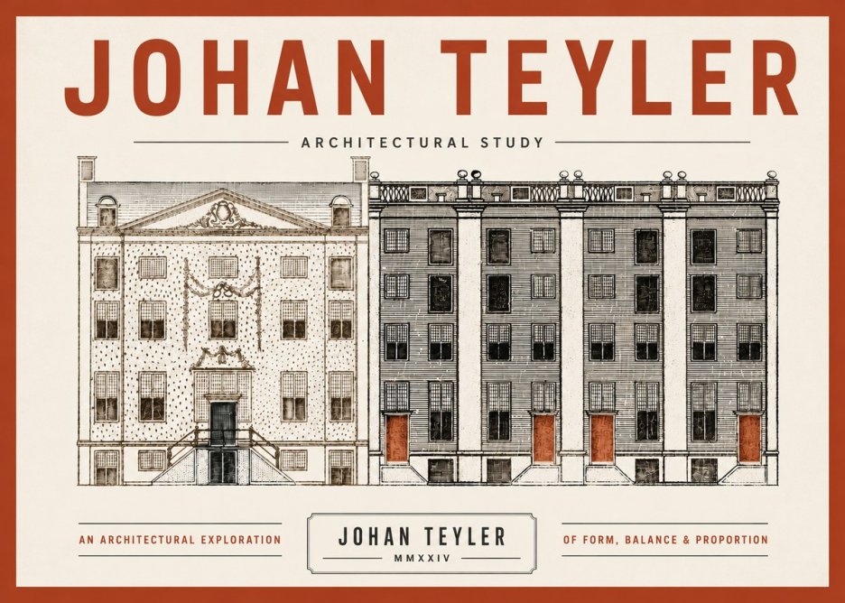 Johan Teyler Architectural Study IV No6 - Poszter