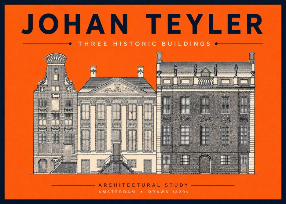 Johan Teyler Three Historic Buildings No5 - Poszter