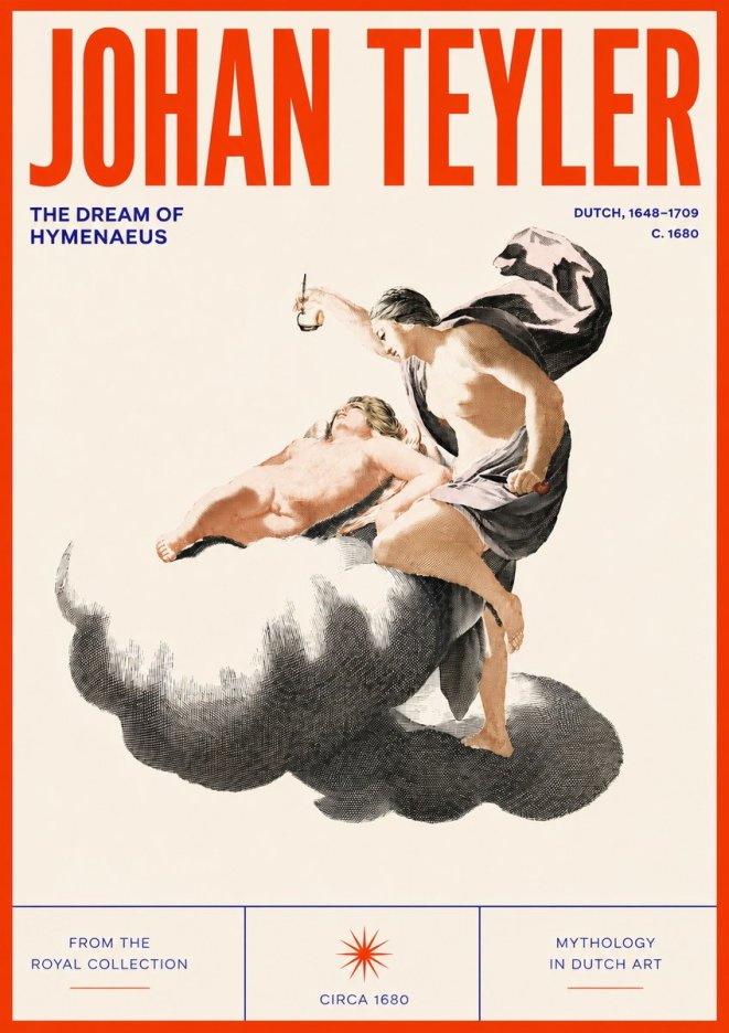 Johan Teyler The Dream of Hymenaeus No5 - Poszter