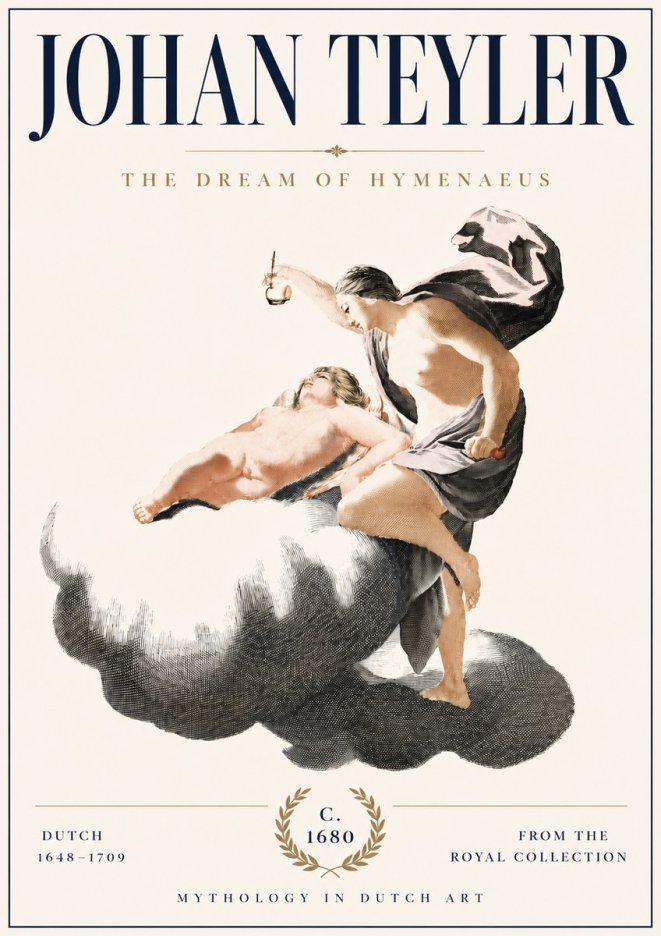 Johan Teyler The Dream of Hymenaeus No6 - Poszter