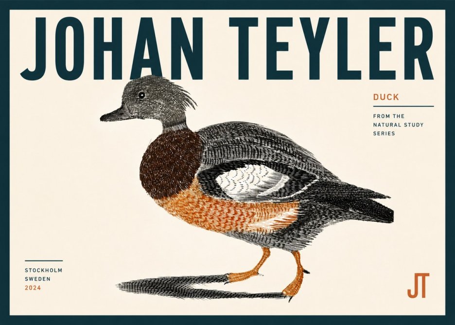 Johan Teyler Duck II No4 - Poszter