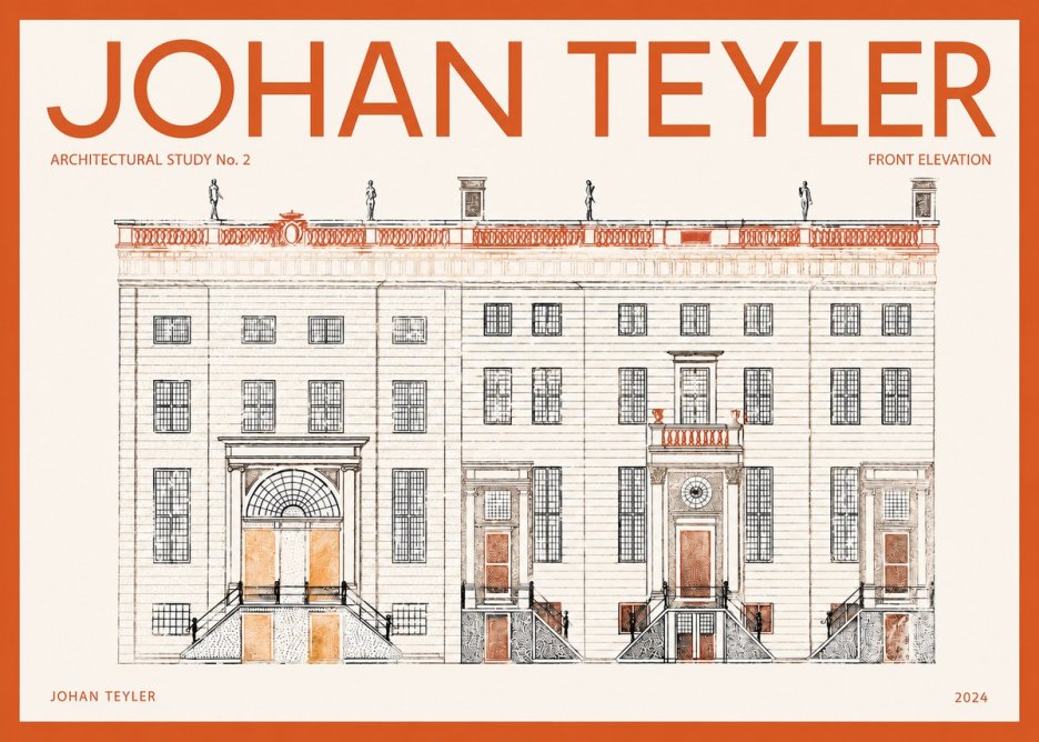 Johan Teyler Architectural Study VI No3 - Poszter