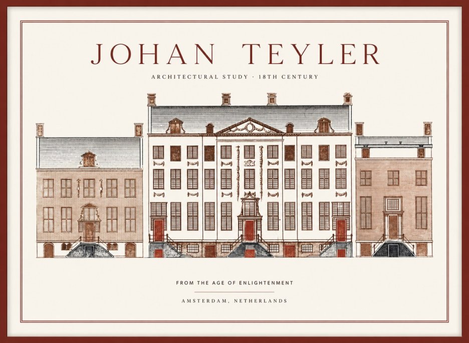 Johan Teyler Architectural Study VII No1 - Poszter