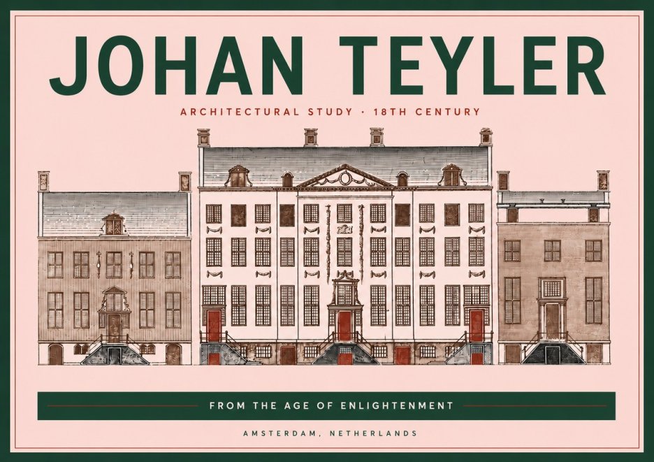 Johan Teyler Architectural Study VII No5 - Poszter