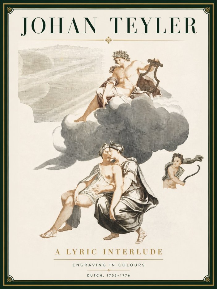 Johan Teyler Allegory of Music and Love No5 - Poszter