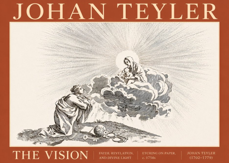 Johan Teyler The Vision No4 - Poszter