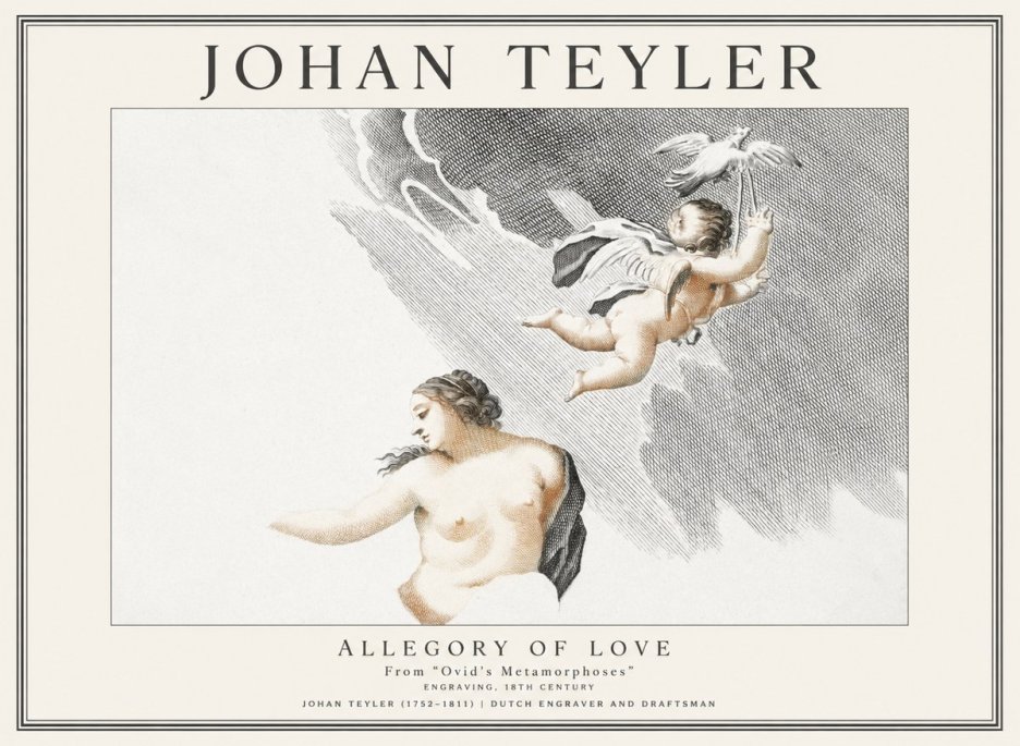 Johan Teyler Allegory of Love No1 - Poszter