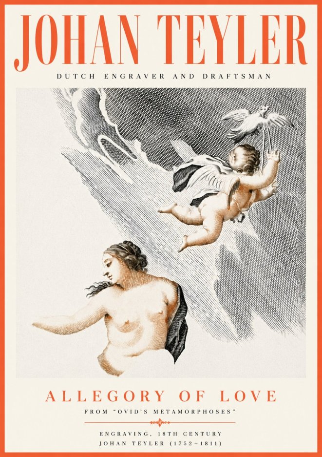 Johan Teyler Allegory of Love No6 - Poszter