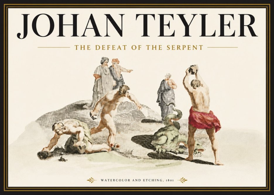Johan Teyler Study of Ulysses and Polyphemus No6 - Poszter
