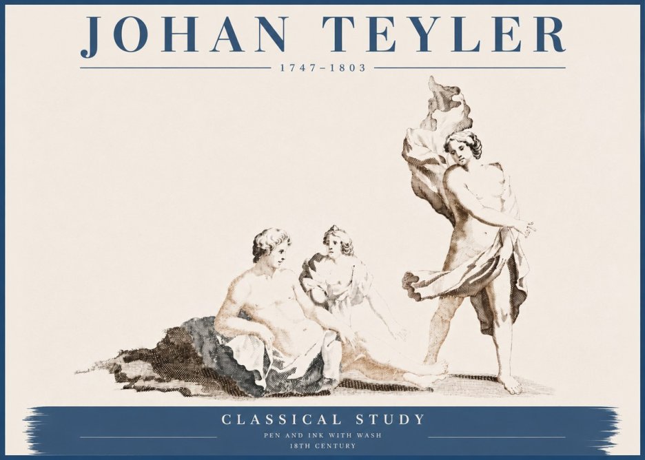 Johan Teyler Classical Study I No4 - Poszter
