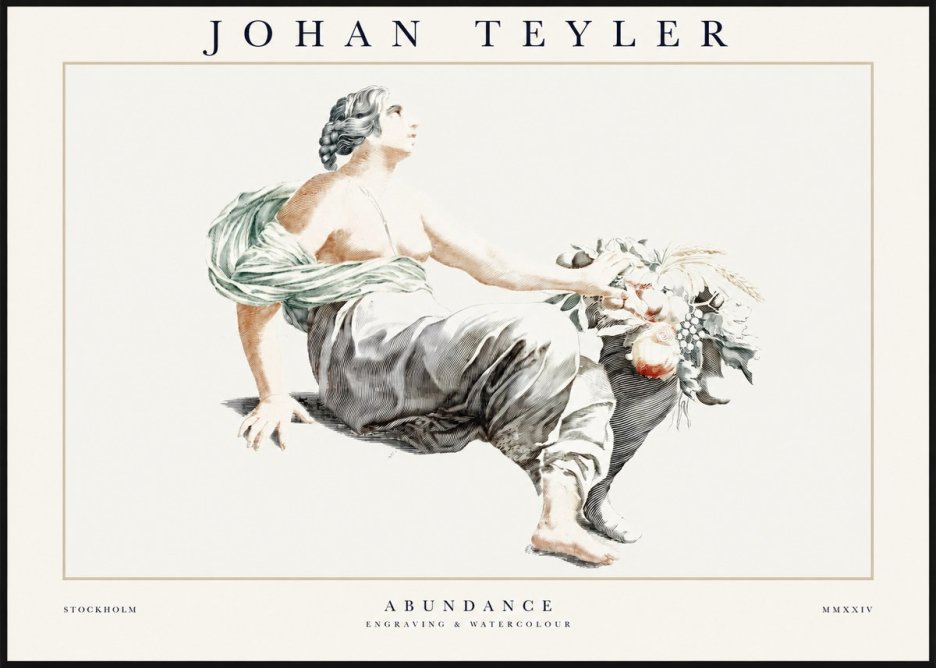 Johan Teyler Abundance No1 - Poszter