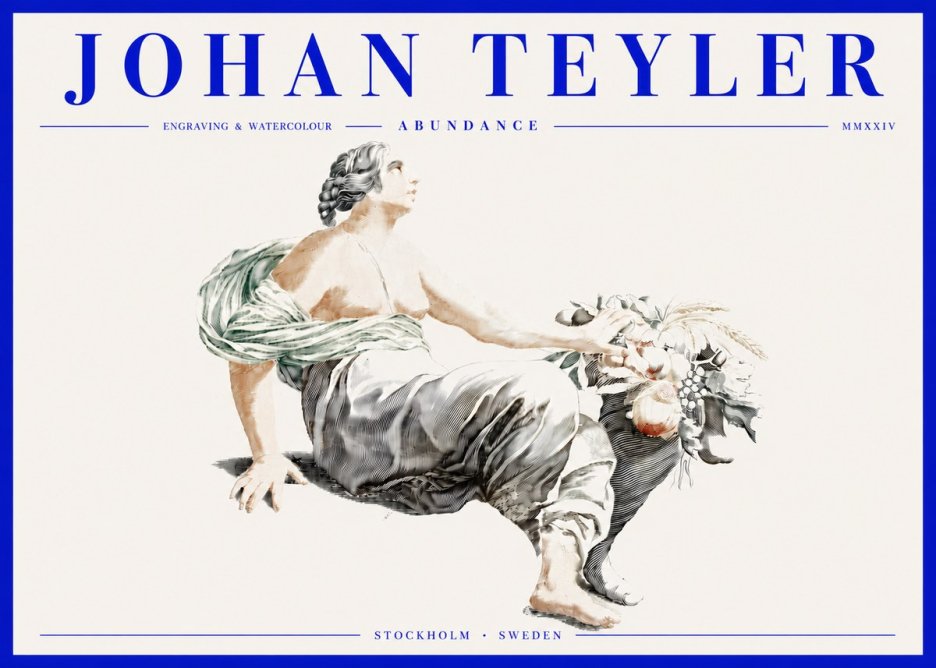 Johan Teyler Abundance No4 - Poszter