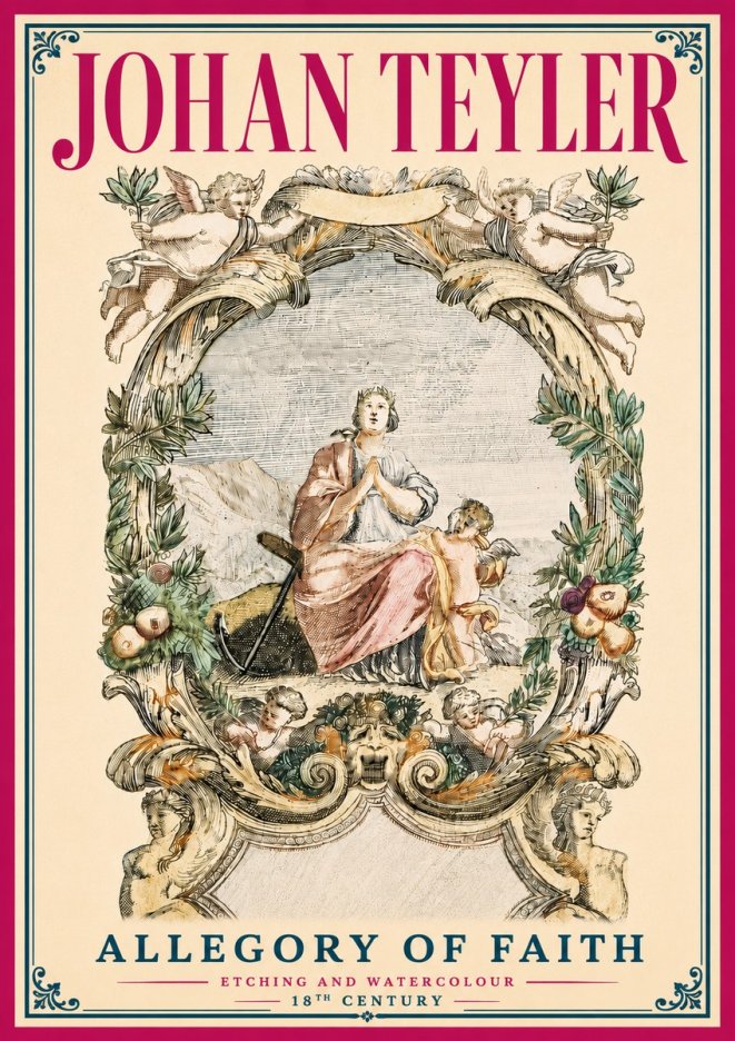 Johan Teyler Allegory of Faith No5 - Poszter