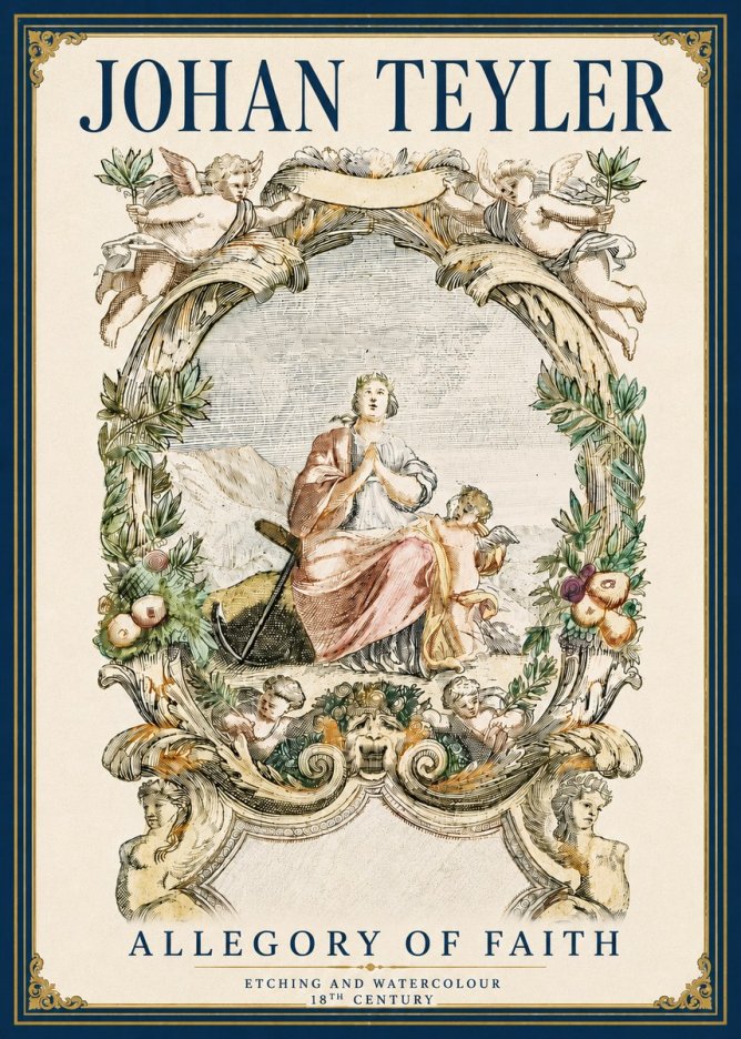 Johan Teyler Allegory of Faith No6 - Poszter