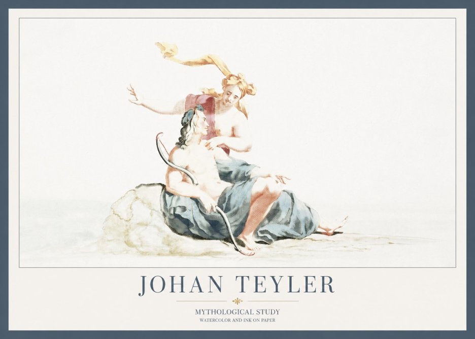Johan Teyler Mythological Study No2 - Poszter