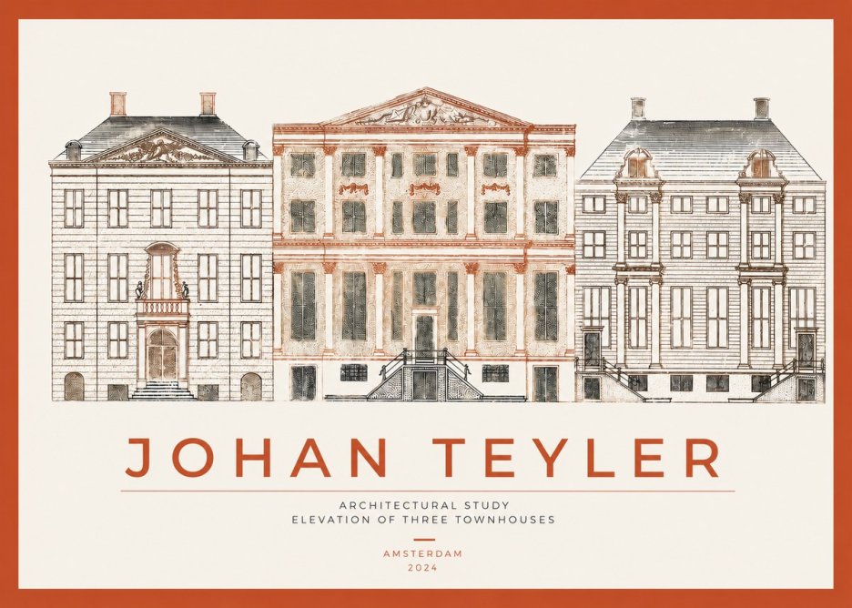Johan Teyler Architectural Study IX No3 - Poszter