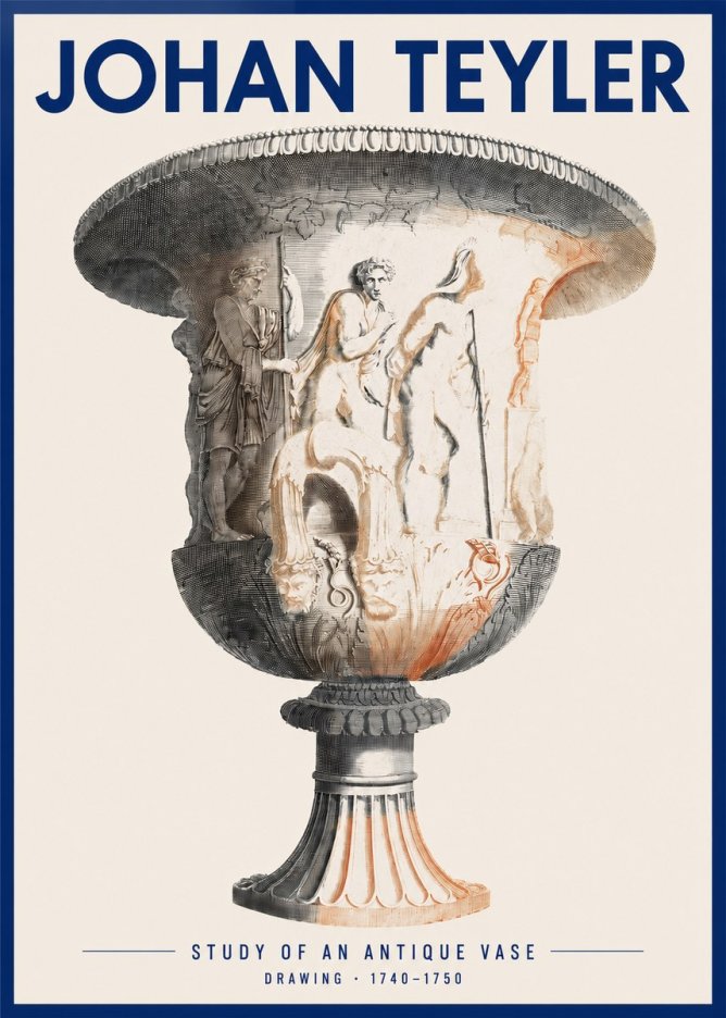Johan Teyler Classical Urn No3 - Poszter