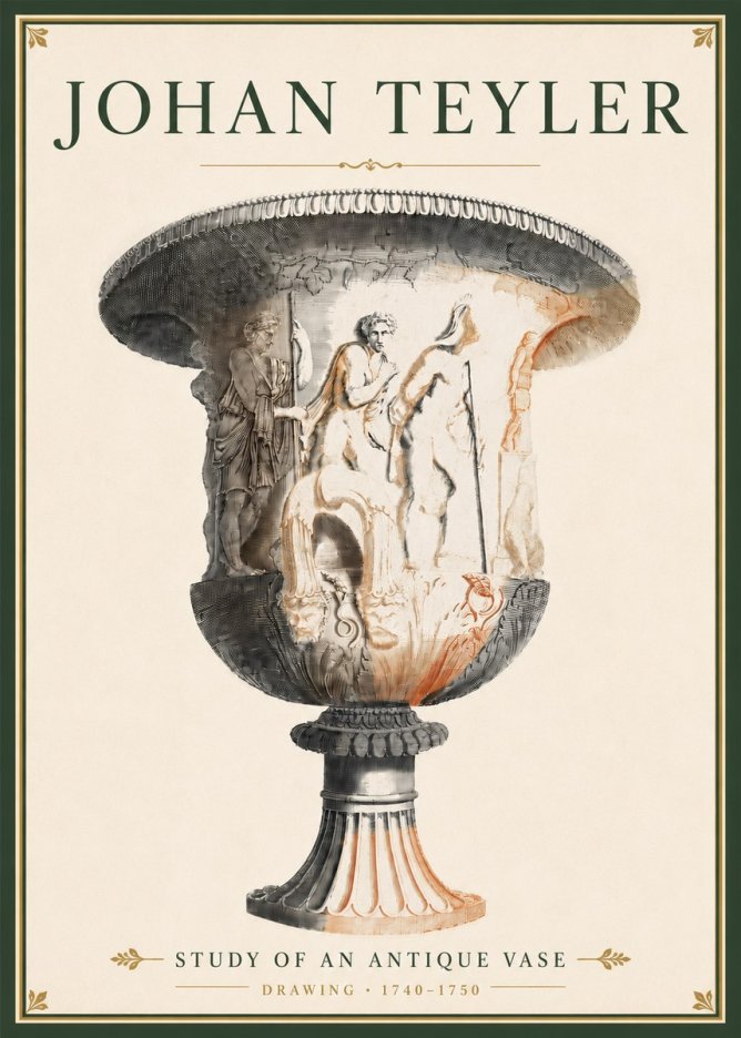 Johan Teyler Classical Urn No5 - Poszter