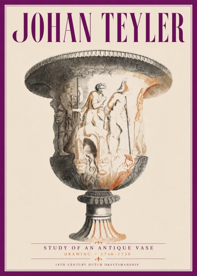 Johan Teyler Classical Urn No6 - Poszter