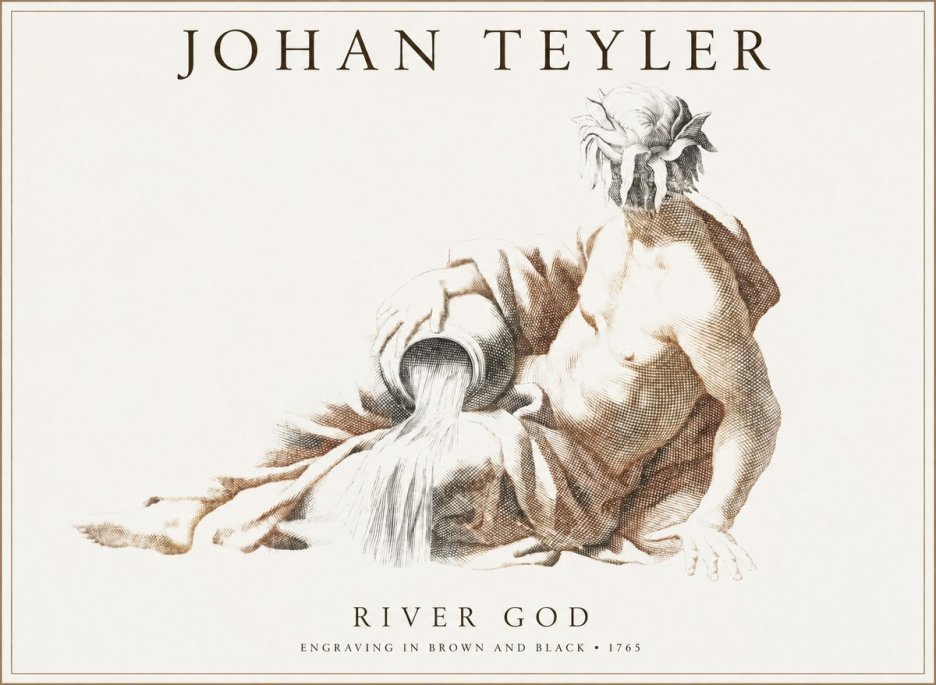 Johan Teyler River God No1 - Poszter
