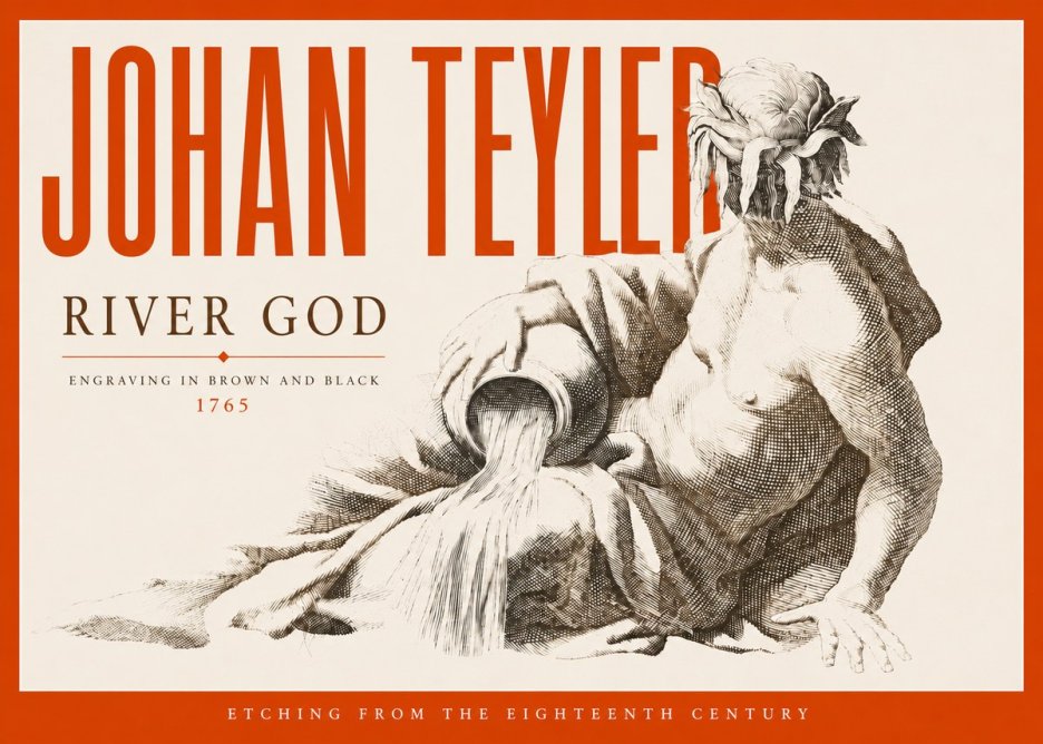 Johan Teyler River God No4 - Poszter