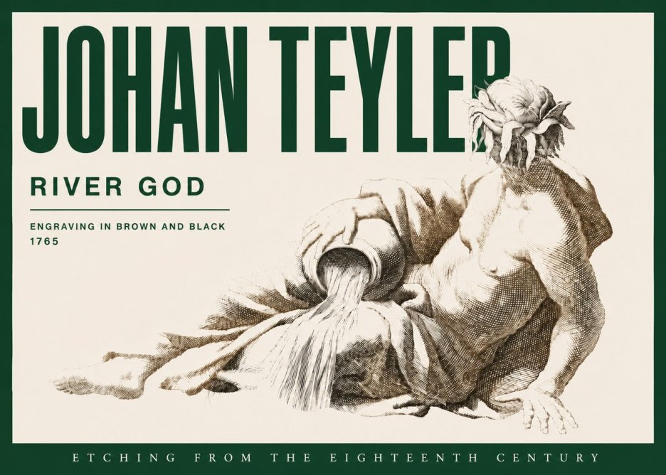 Johan Teyler River God No5 - Poszter