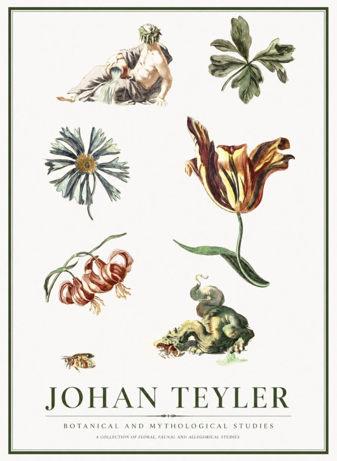 Johan Teyler Botanical and Mythological Studies No1 - Poszter