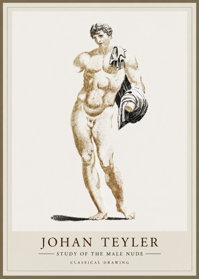 Johan Teyler Classical Study II No2 - Poszter