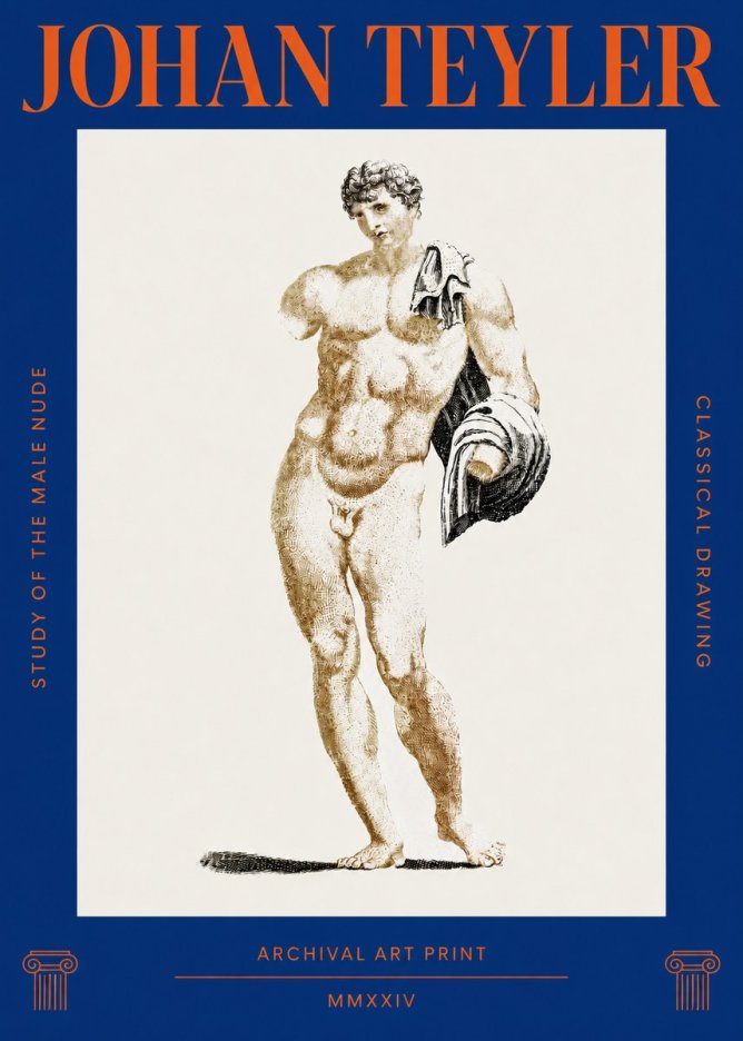 Johan Teyler Classical Study II No3 - Poszter