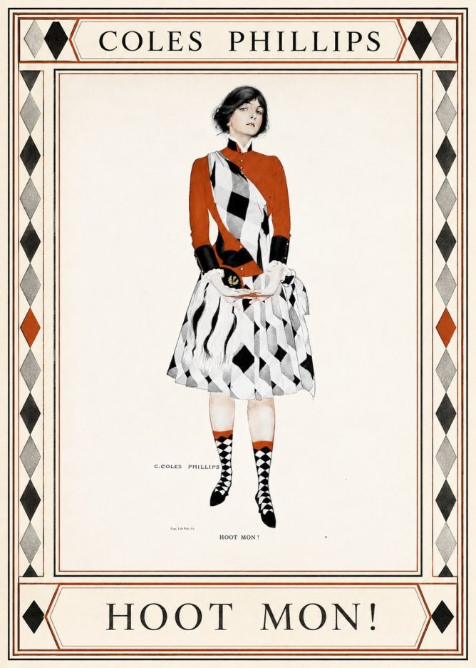Coles Phillips Hoot Mon! No1 - Poszter
