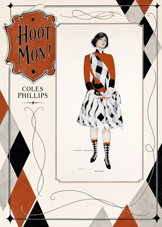 Coles Phillips Hoot Mon! No6 - Poszter