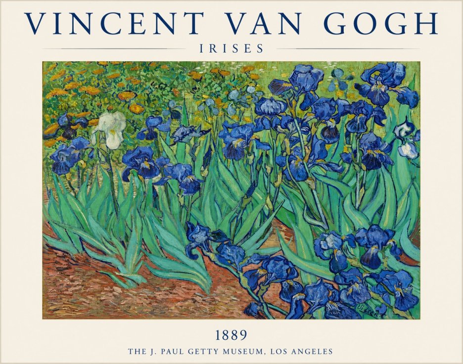 Van Gogh Irises I No1 - Poszter